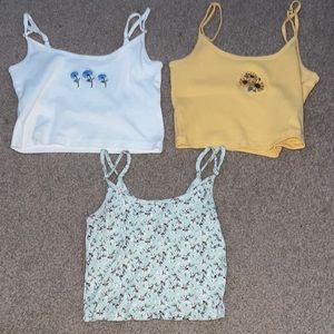 Hollister crop tops